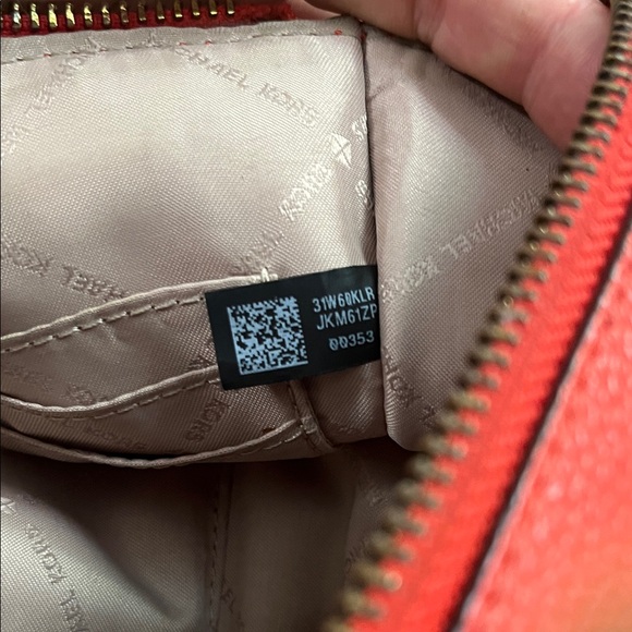 Michael Kors Vibrant Red Wristlet - Picture 12 of 15